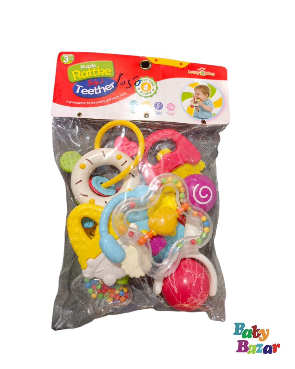Different Shape Rattles For Babies – Baby Bazar