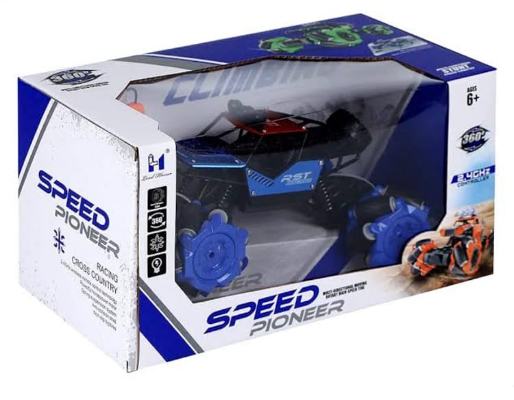 Metal Body Gesture Sensing Watch Control RC Stunt Car Lead Honor