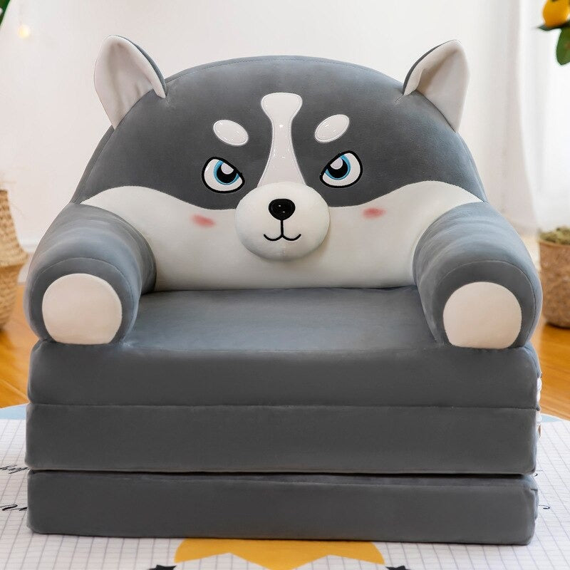 Baby Sofa Cum Bed Wolf Character – Baby Bazar